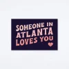 Loves You Atlanta Postcard