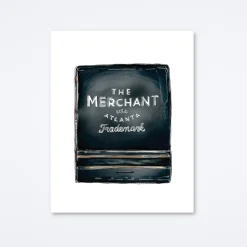 Merchant Atlanta Art Print