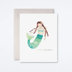 Mermaid Birthday Card