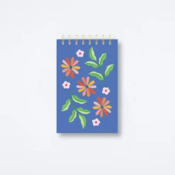 Mini Blue Jardin Notebook