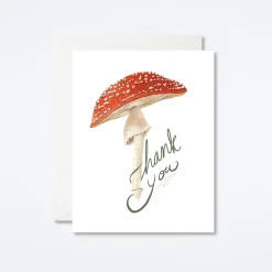 Mushroom Thank You Card