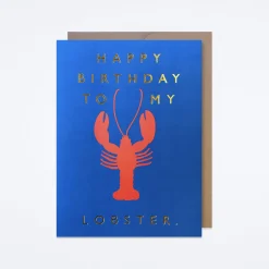 My Lobster Birthday Card