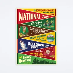 National Parks Pennants Wrap
