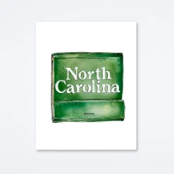North Carolina Art Print