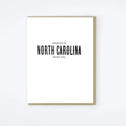 North Carolina Misses Card