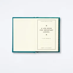 Not My Passwords Diary