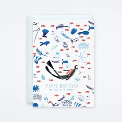 Oceanography The World Is Yours Card