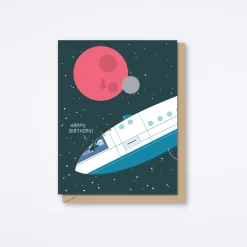 Out of This World Birthday Card