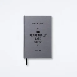 Perpetually Late Show Undated Planner
