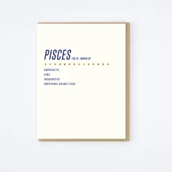 Pisces Card