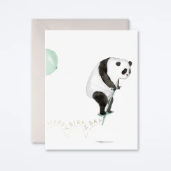 Pogo Panda Birthday Card