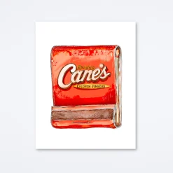 Raising Cane's Art Print