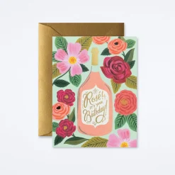 Rosé It's Your Birthday Card