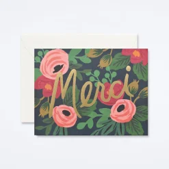 Rosa Merci Thank You Card