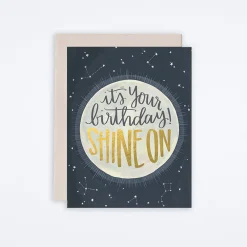 Shine On Birthday Card