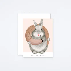 Slugs and Kisses Card