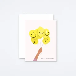 Smiley Bunch Card