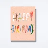 Spell It Out Birthday Card