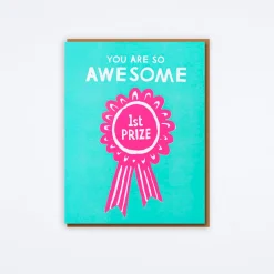 1st Prize Card
