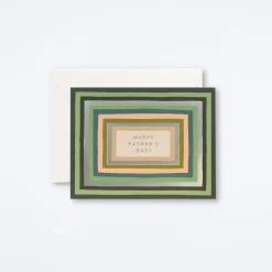 Striped Father's Day Card