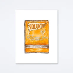 Tennessee Volunteers Art Print