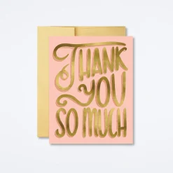 Thank You So Much Card