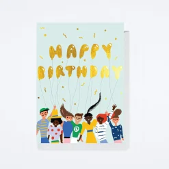 Tomodachi Birthday Card