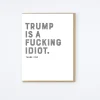 Trump Idiot Card