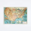 USA Map Wrap