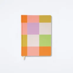 Velvet Check Jumbo Journal