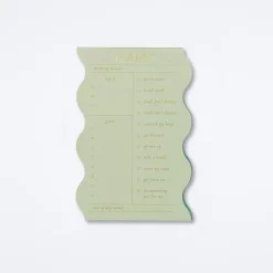 Wavy Daily Notepad