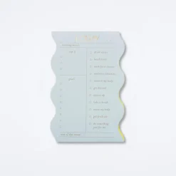 Wavy Daily Notepad