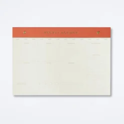 Weekly Post Bound Notepad