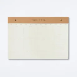 Weekly Post Bound Notepad