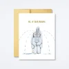 Weeping Wedding Elephant Card