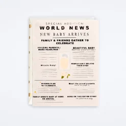 World News Baby Card
