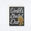 World's Greatest Dad Card