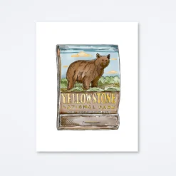 Yellowstone Art Print