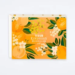 Your Kindness Overwhelms Me Card