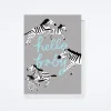 Zebra Moments Baby Card