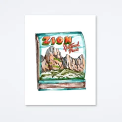 Zion Art Print